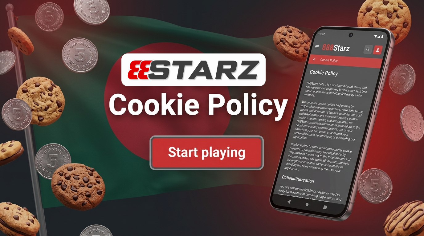 Cookies on 888Starz platform with privacy settings and user data protection